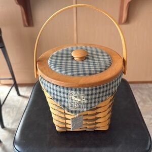 Longaberger 1998 Commemorative Barn Raising Basket combo